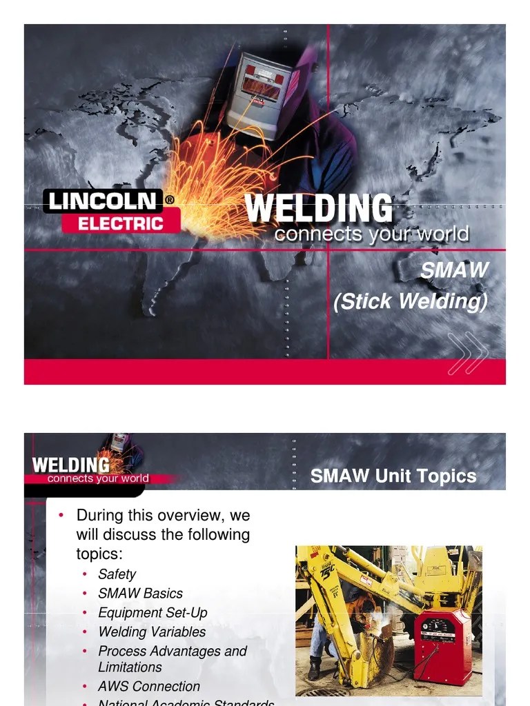 Smaw (Stick Welding) | PDF | Welding | Construction
