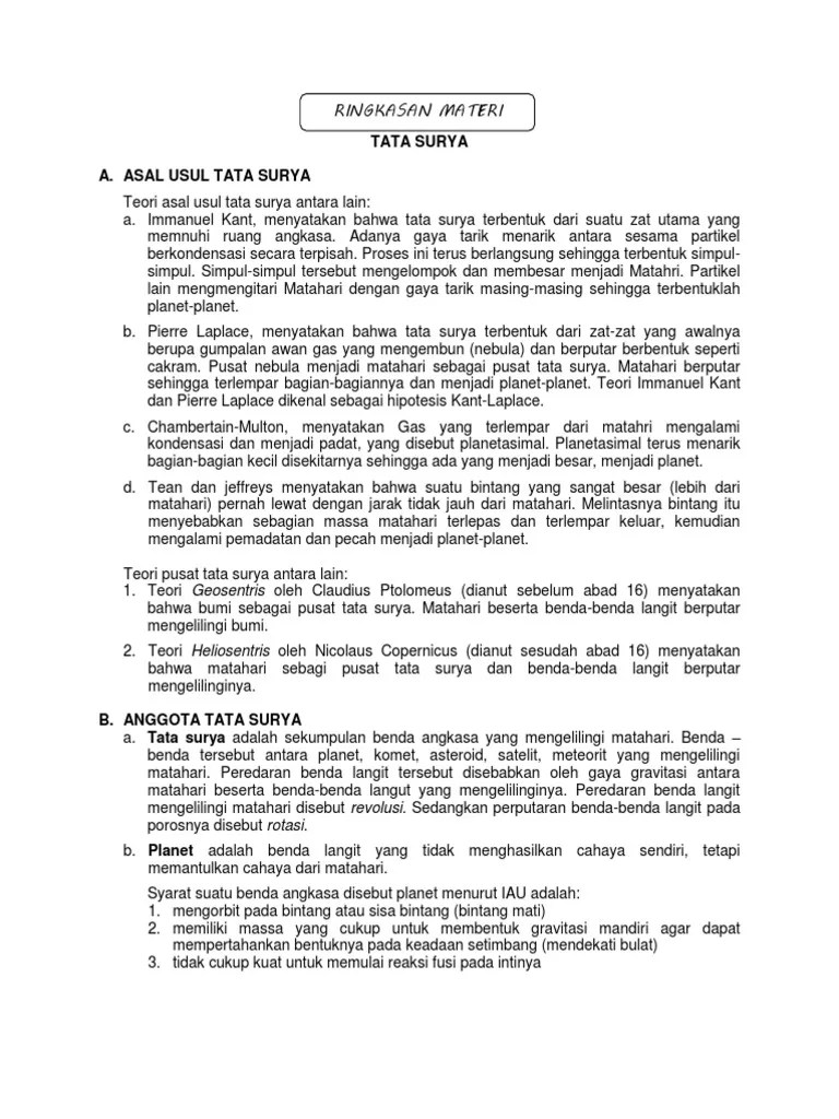 Rangkuman Materi Ipa Kelas 9 Bab 2 Portal Edukasi 