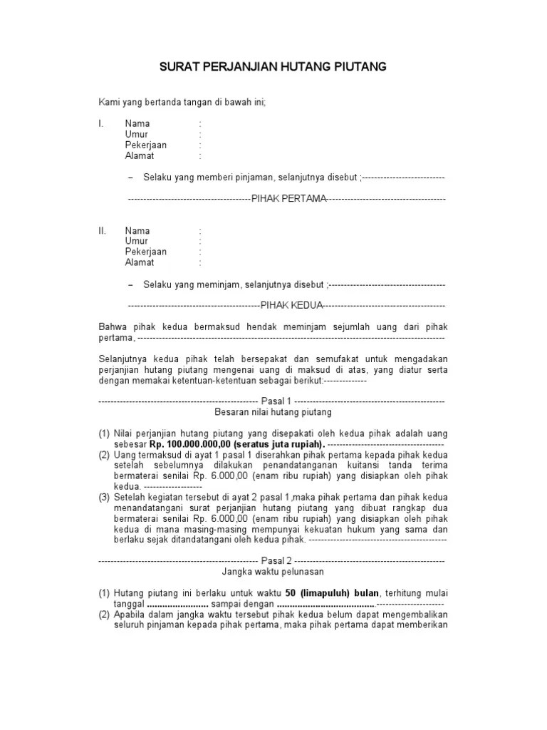 Marketing manager perfect cv sample szukaj w google letter example cover letter example lettering. Perjanjian Hutang Piutang Pdf