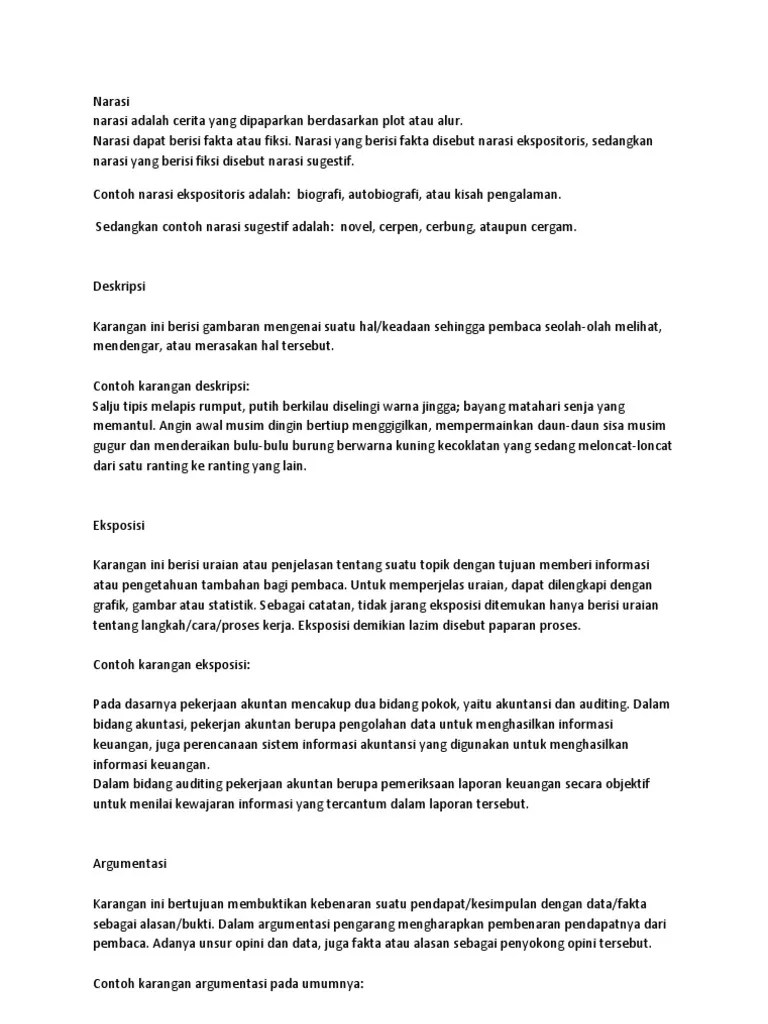 Narasi | PDF