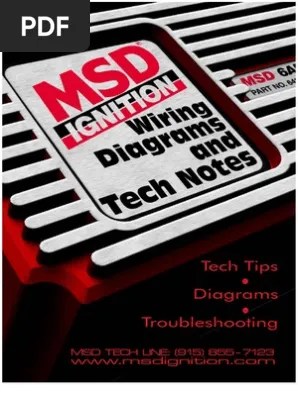 Plug wires cannot be used with any msd ignition controls or pro mags. Msd Ignition Tech Pdf Ignition System Distributor