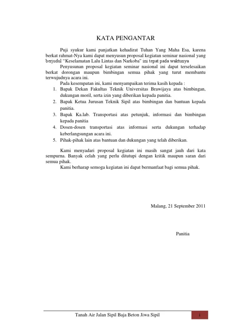 Anda ingin mengajukan sebuah proposal kegiatan webinar untuk kegiatan sekolah atau kampus, akan tetapi bingung mau dimulai dari mana? Kata Pengantar Proposal Pdf