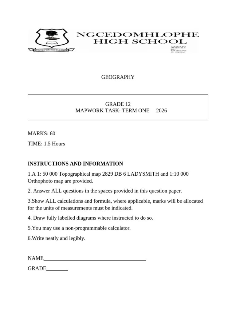 Map Task 2026 B PDF 1