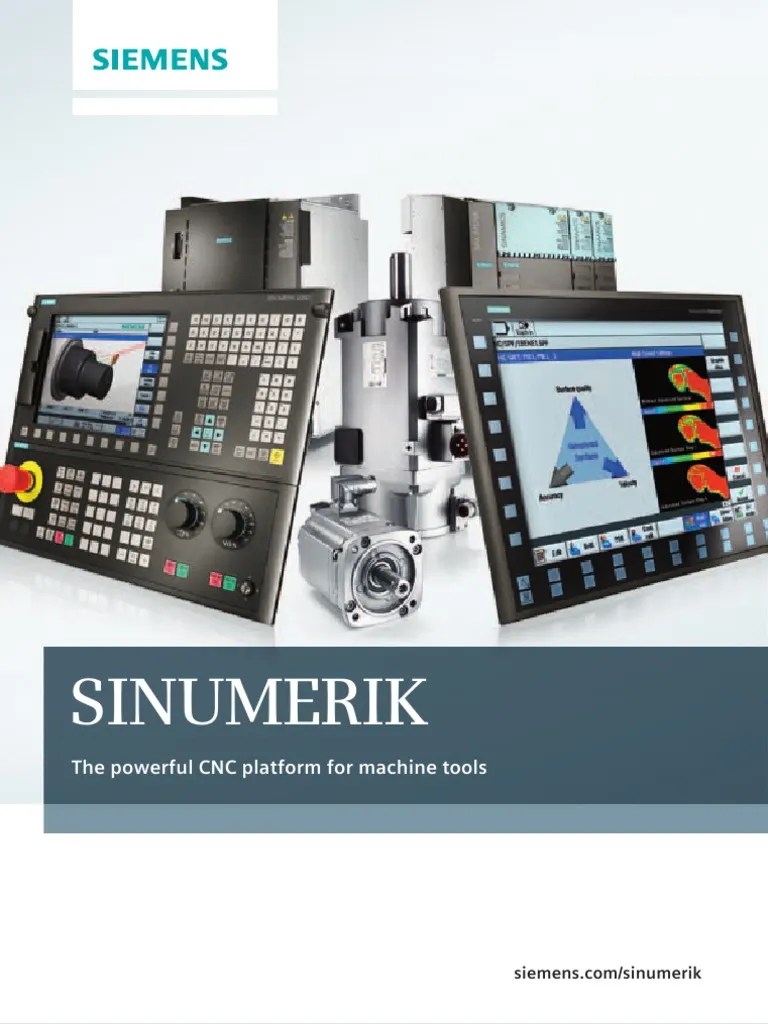 Sinumerik: The Powerful CNC Platform For Machine Tools | PDF ...