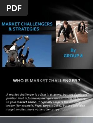 Market Challengers Strategies | PDF | Flanking Maneuver | Market (Economics)