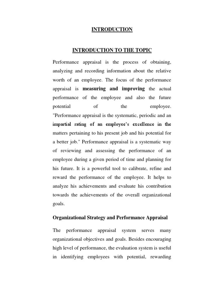 Performance Appraisal | Download Free PDF | Performance Appraisal ...