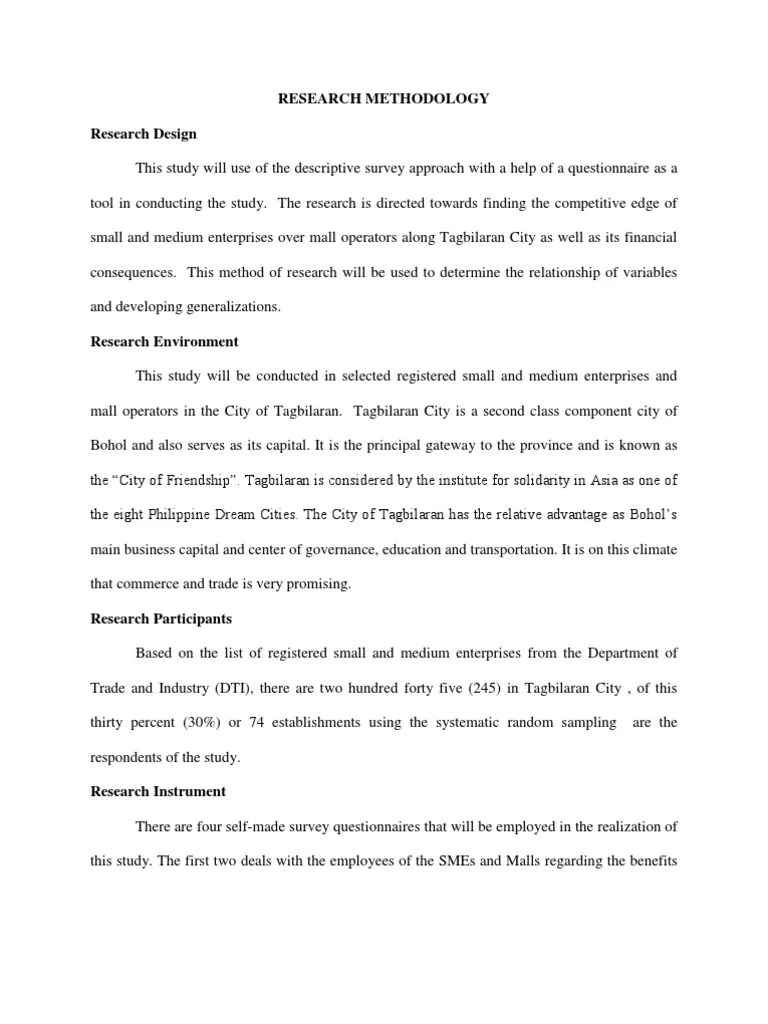 Research Methodology | PDF | Survey Methodology | Questionnaire