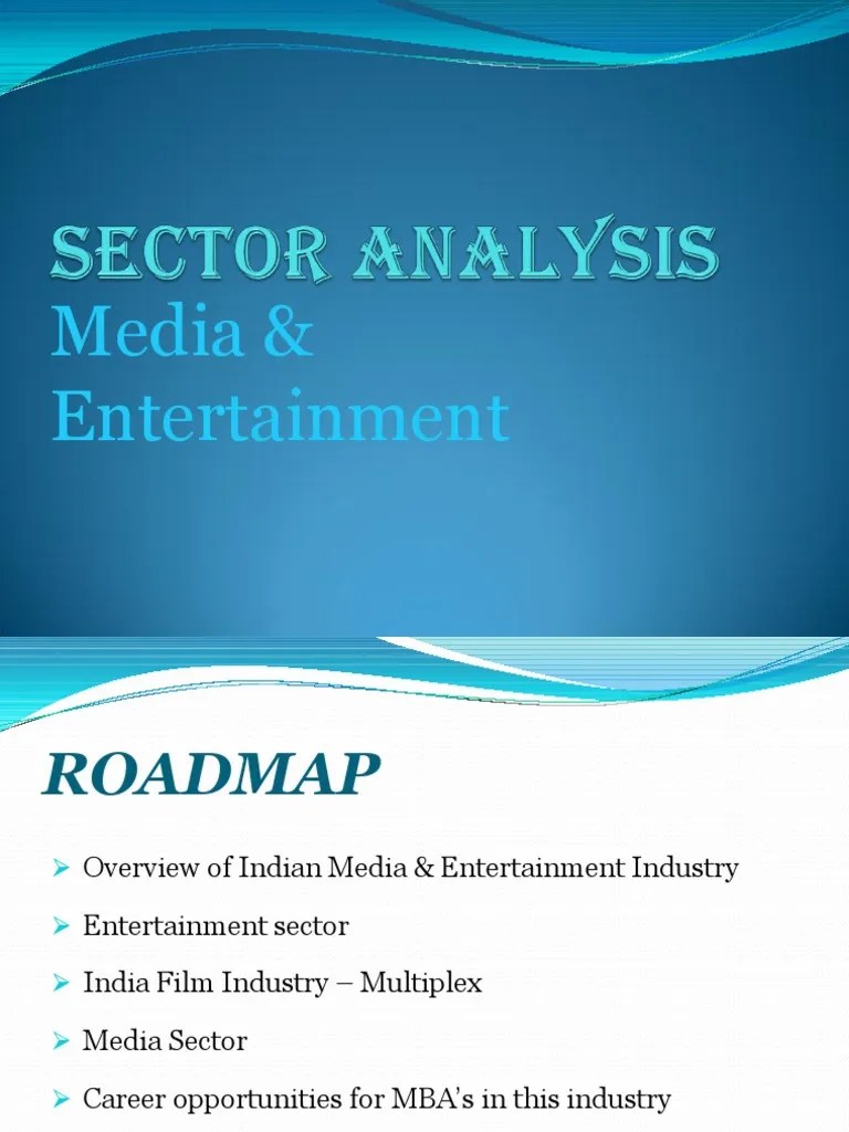 Media And Entertainment Industry | PDF | Newspapers | News