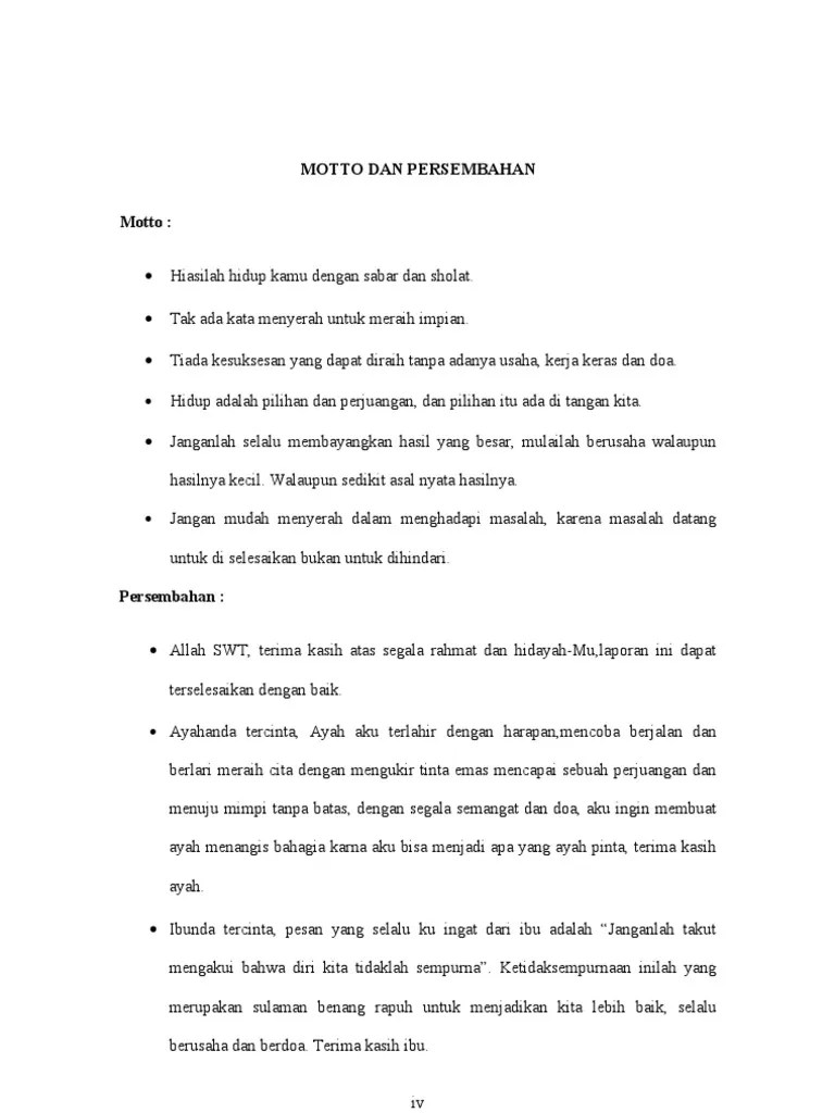 Bapak rudy syah putra m.sc., ph.d., selaku dosen pembimbing skripsi di. Motto Dan Persembahan Pdf