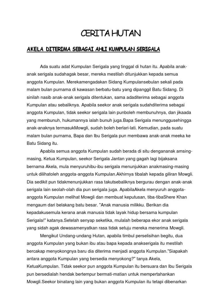 24.02.2021 · • persekutuan pengakap malaysia. Cerita Hutan Pdf