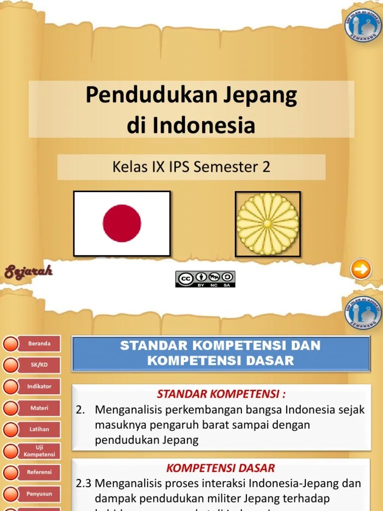 Pendudukan Jepang Di Indonesia | PDF