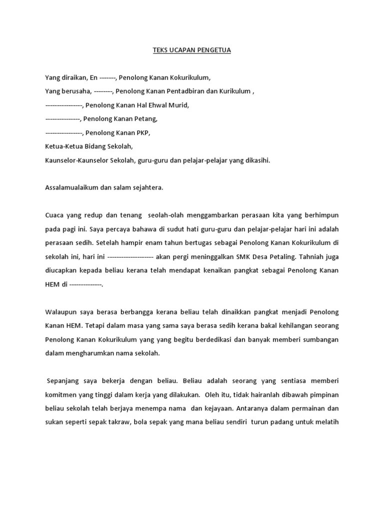 Contoh teks ucapan ringkas majlis perpisahan contoh karangan ucapan perpisahan guru contoh 84 otosection oleh kama nabat juni 20, 2022 posting komentar teks . Ucapan Perpisahan Guru Berpindah
