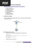 Basic Cisco Switch Configuration | PDF | Network Switch | Command Line ...