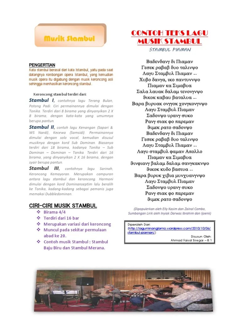 Musik Stambul | PDF