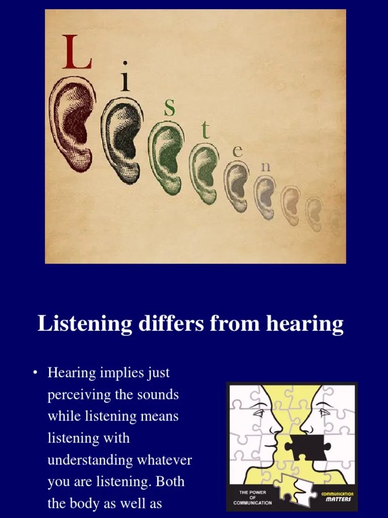 Active Listening 2 | PDF | Attention | Psychological Concepts