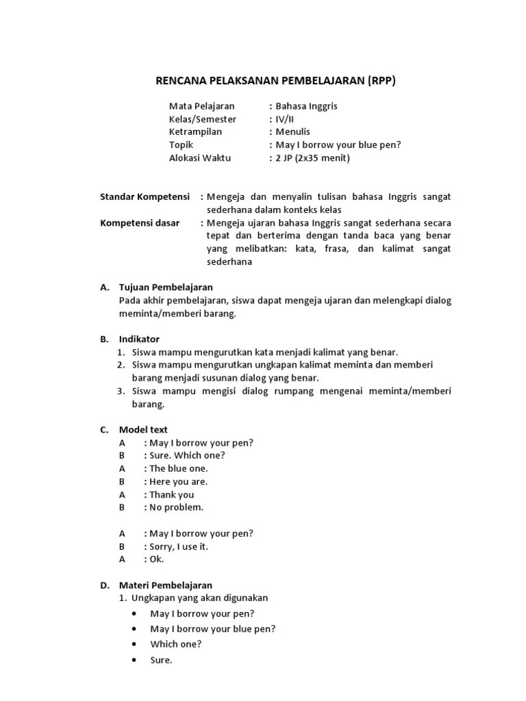 Rangkuman materi bahasa inggris smp kelas ix kurtilas semester 1 dan 2 halo para jagoan bahasa inggris, how are you today? Perangkat Pembelajaran Bahasa Inggris Kelas 1 Sd
