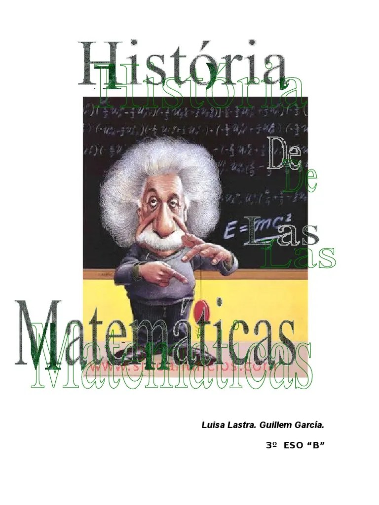 Historia De Las Matemáticas | PDF | Números | Geometría