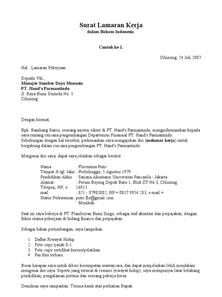 Curriculum vitae/daftar riwayat hidup · 2. Contoh Daftar Riwayat Hidup Lamaran Kerja Pdf