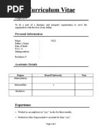 9+ Elon Musk 1 Page Cv
