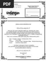 Doc Undangan Santunan Muhammad Fajar Ismail Academia Edu 
