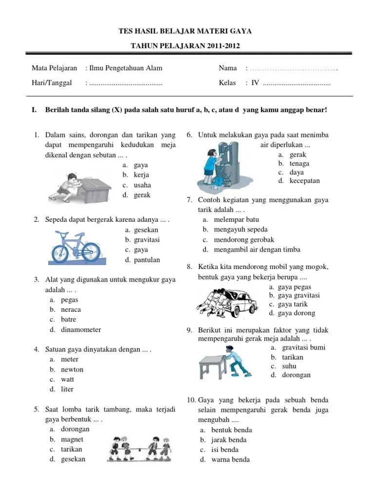 Soal ођђipaођѓ ођђkelasођѓ ођђ4ођѓ Semester 2 Tentang Perubahan Lingkungan Rasanya ођђrisetођѓ