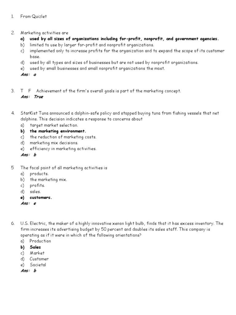 Marketing | PDF | Sales | Marketing