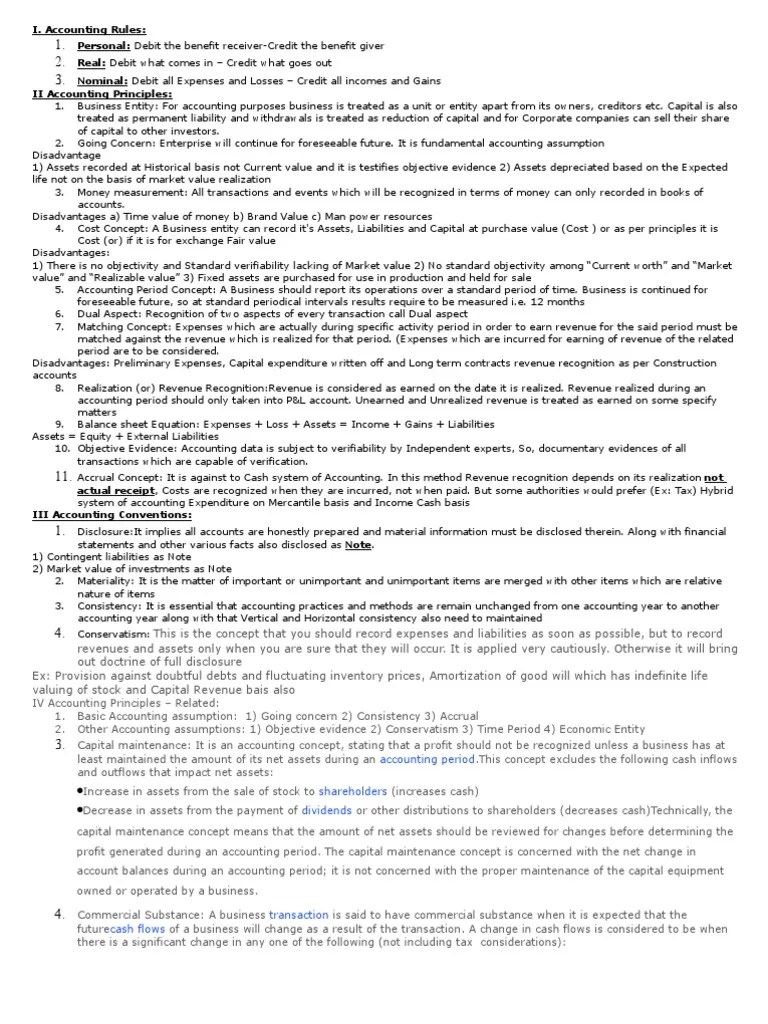 Accounting Period Shareholders Dividends | PDF | Deferral | Debits And ...