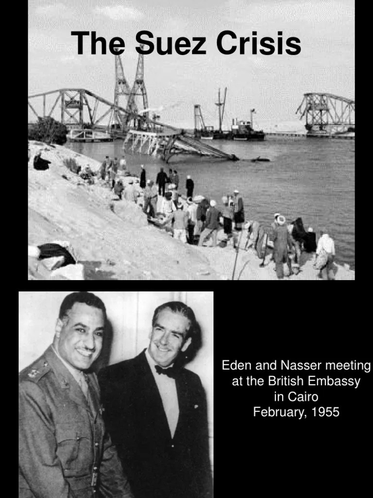 Suez Canal Presentation | PDF | Suez Crisis | Suez Canal