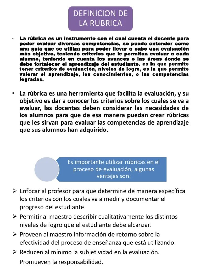 Rubrica En Preescolar | PDF | Rúbrica (Académica) | Evaluación