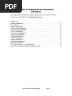 The Itil Foundation Exam Study Guide 3rd Edition Pdf Itil
