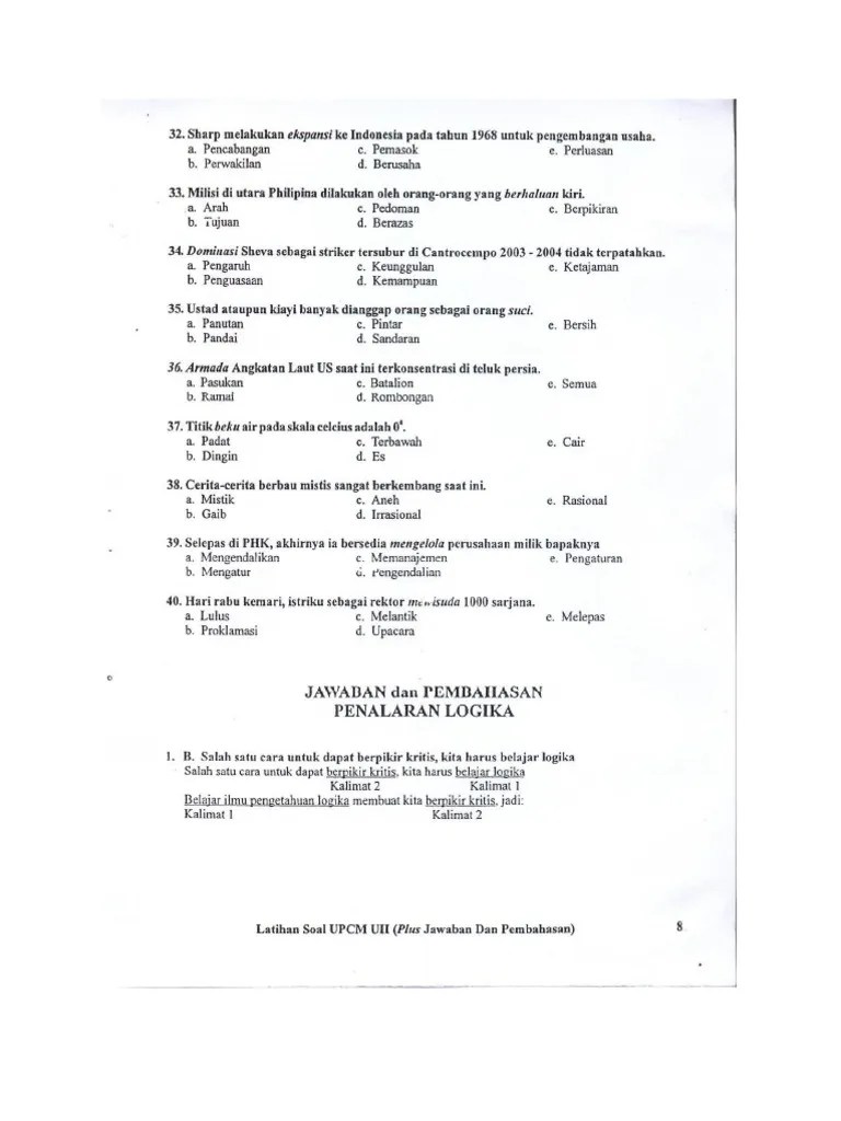 Kitab advokat indonesia / editor, tim sekertariat peradi, author: Soal Ujian Masuk Unisba