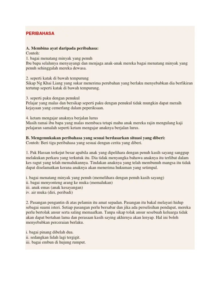 Maksud peribahasa seperti embun di hujung rumput. Peribahasa Pdf