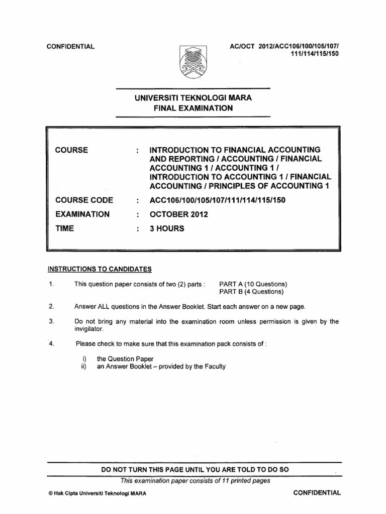 Kertas soalan peperiksaan lepas past year exam paper . Skema Jawapan Past Year Question Uitm 2016 Englshgept