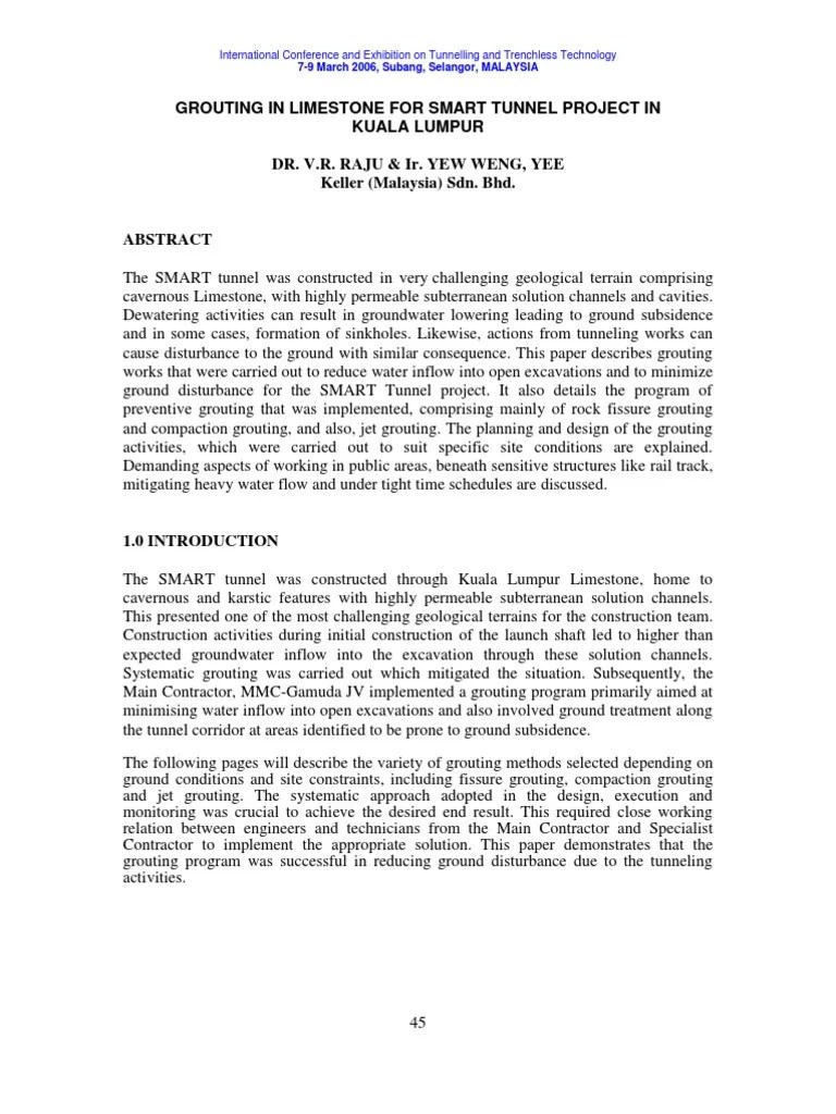 Smart Tunnel 2 | PDF | Tunnel | Deep Foundation