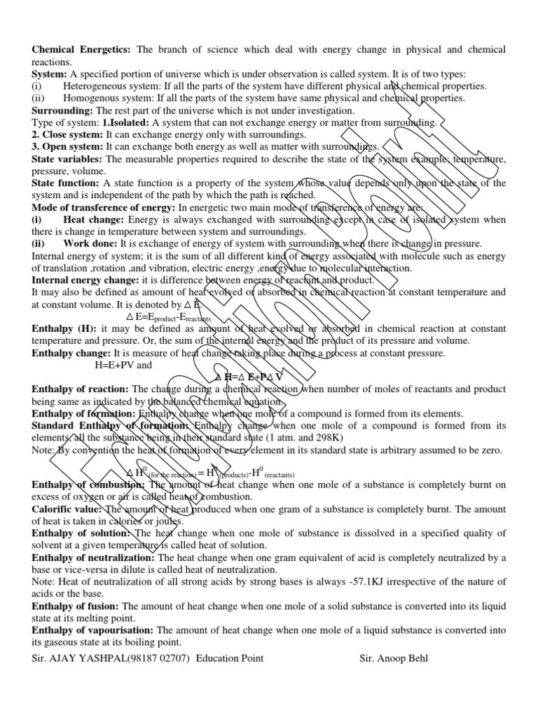 Thermodynamics | PDF | Enthalpy | Entropy