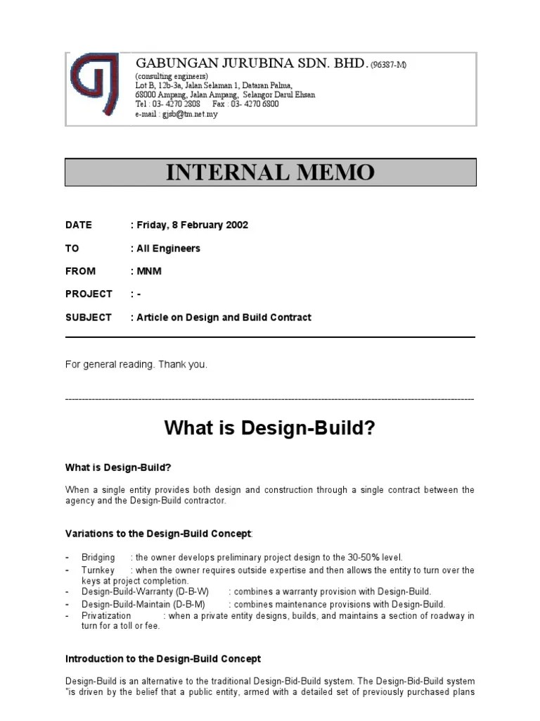 What Is Design-Build | PDF | Construction Bidding | Engineering