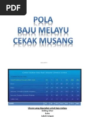 Pola Leher Cekak Musang - Set Pola Baju Melayu Cekak Musang Kurta Kanak Kanak Lazada