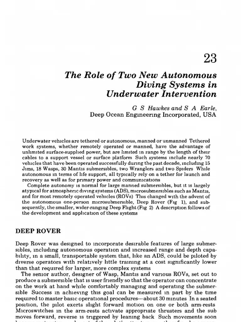 Auv Scuba Diving Sonar