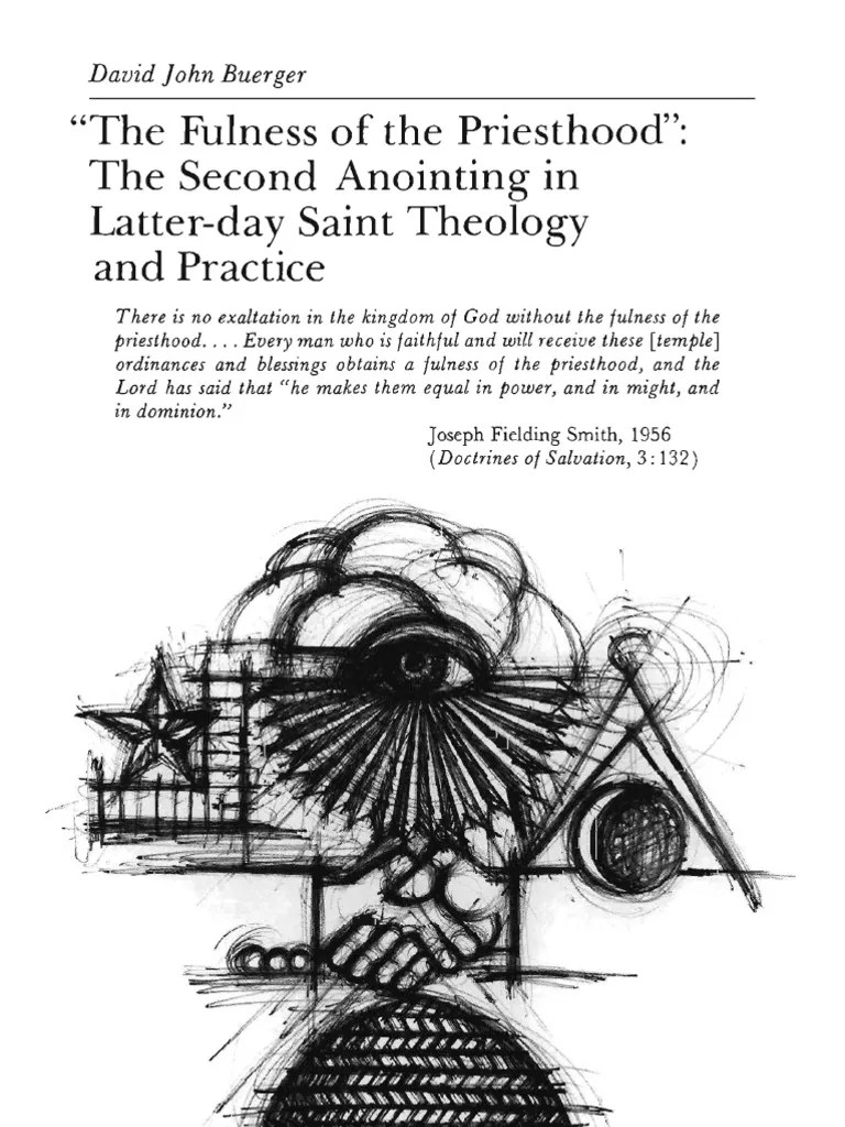 2nd Anointing | Download Free PDF | The Church Of Jesus Christ Of Latter Day Saints | Joseph Smith