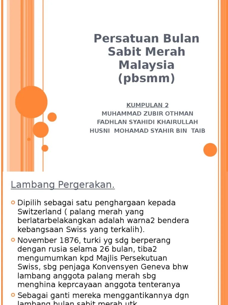 Click for more detailed english meaning translation, meaning, . Persatuan Bulan Sabit Merah Malaysia | PDF