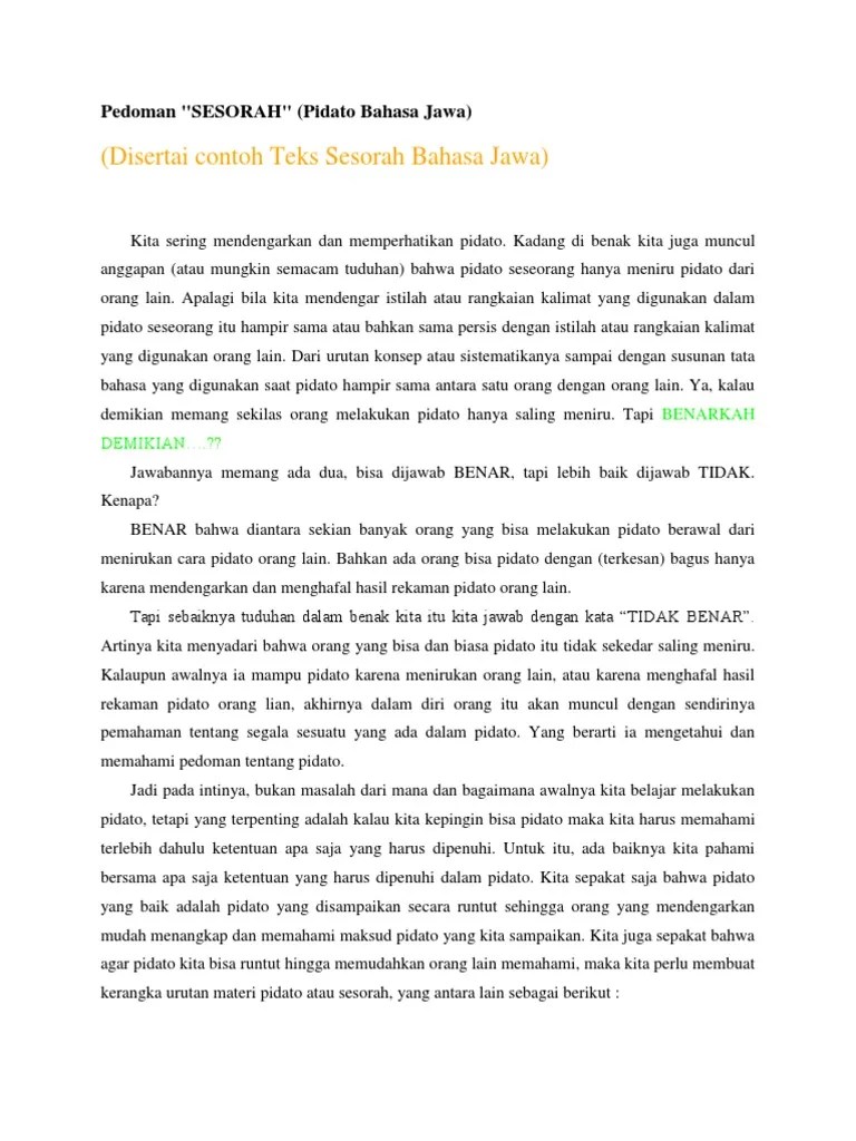 Rpp B Jwa Kls 9 Smester 2 Pdf ACARA ARISAN PORO IBU.