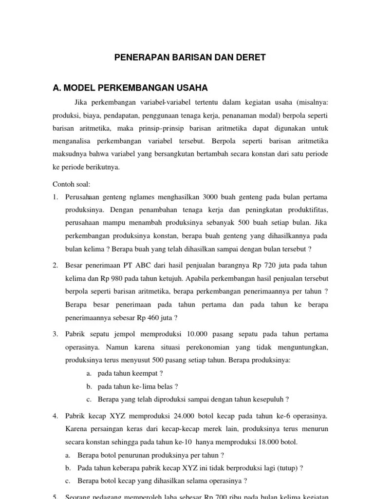 Manajemen keuangan ini dilakukan untuk mengatur . Yuk Mojok!: Contoh Soal Model Perkembangan Usaha