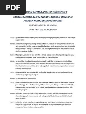 Contoh dialog bahasa melayu rasong. Lisan Berkumpulan Bm Tingkatan 4 Pdf