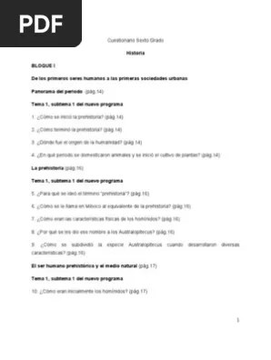 Libro de historia de sexto grado contestado pagina 76​ recibe ahora mismo las respuestas que necesitas! Cuestionario De Historia 2012 2013 Sexto Grado Pdf Mesoamerica Imperio Romano
