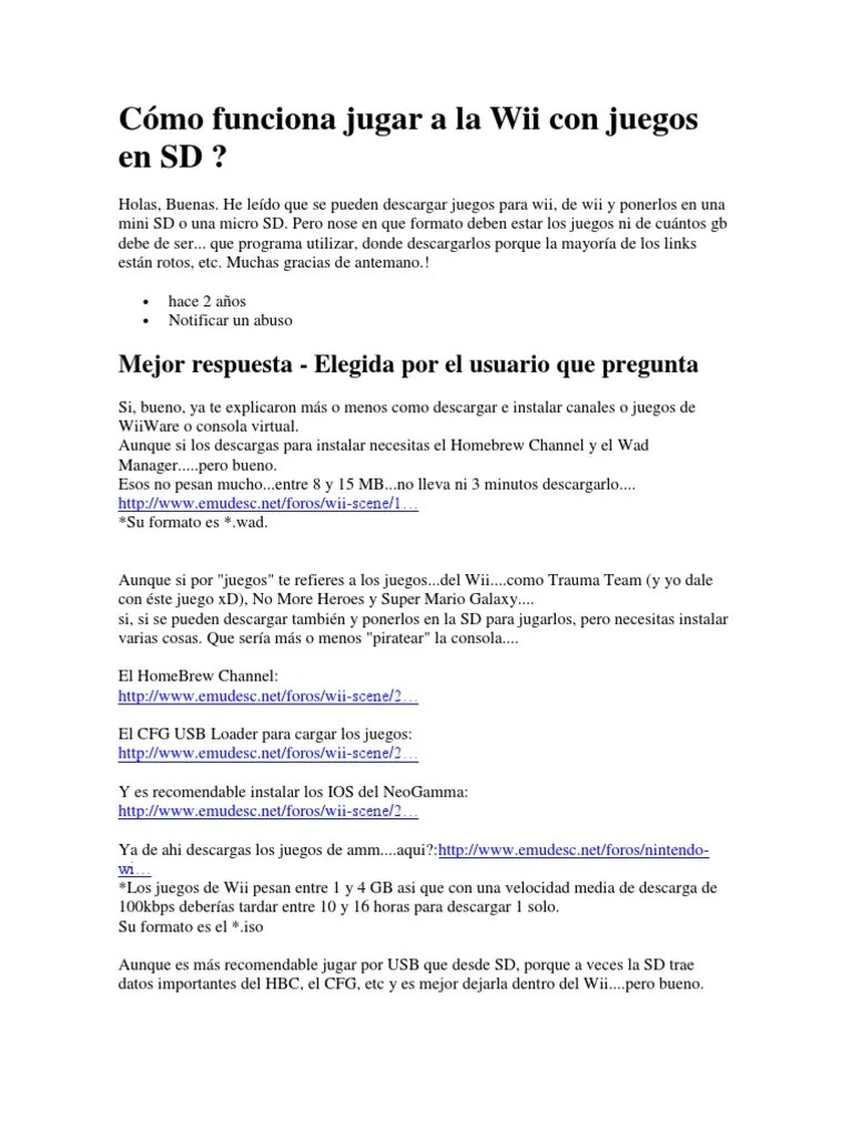 Administrador tengo un juego blog 2019 también recopila imágenes relacionadas con paginas para descargar juegos de ps2 en formato iso se detalla a continuación. Como Descargar Juegos De Wii En Usb Tengo Un Juego