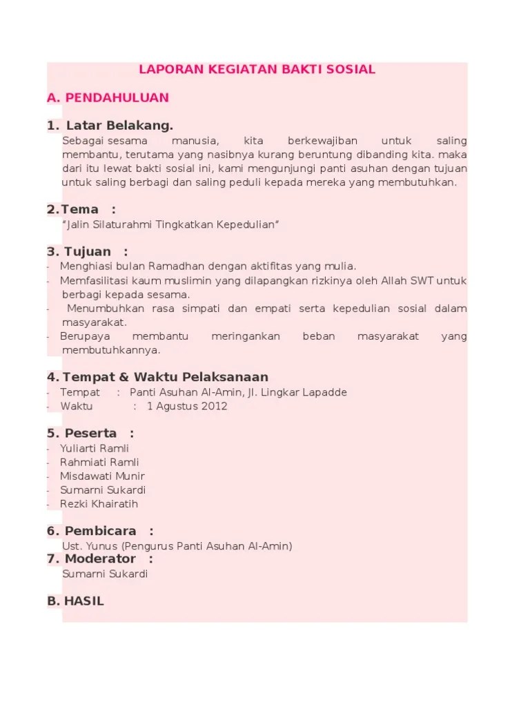 12 contoh pendahuluan makalah, proposal & laporan terbaik. Contoh Pendahuluan Laporan Kegiatan Mosaicone