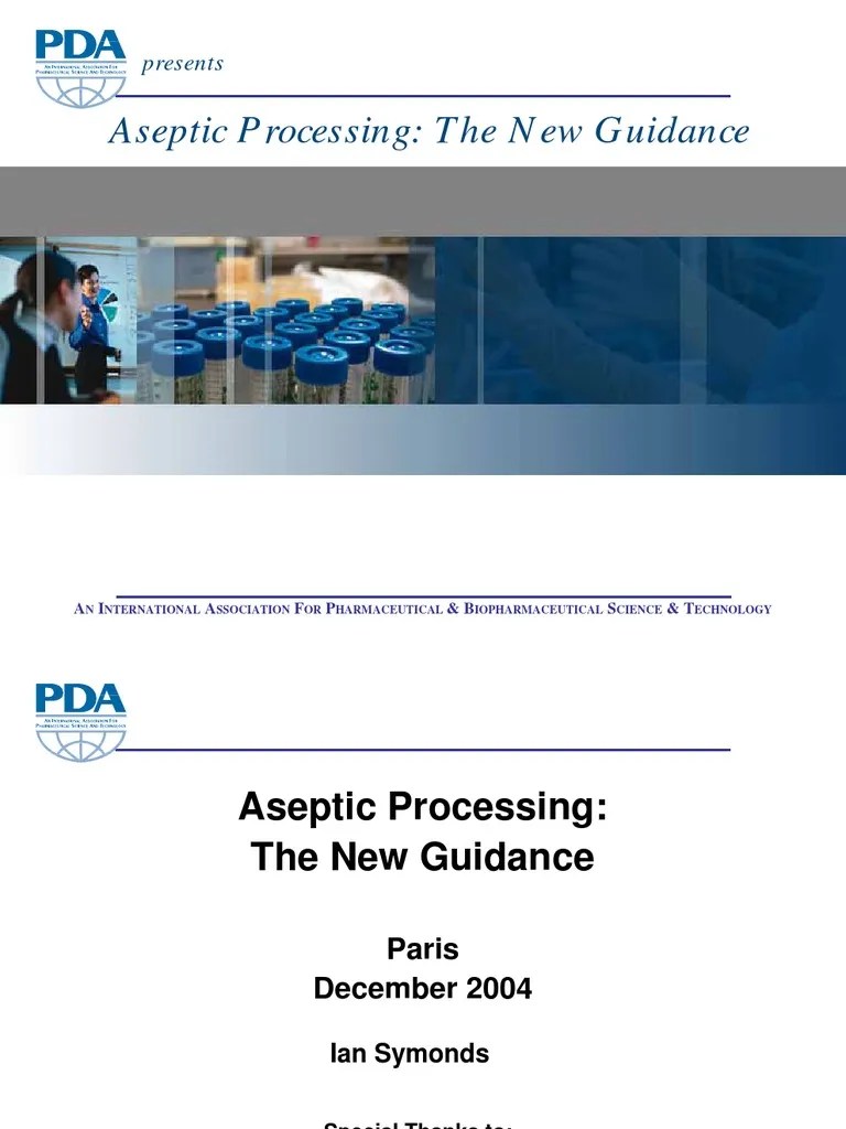 Aseptic Processing The New Guidance | PDF | Biopharmaceutical | Simulation