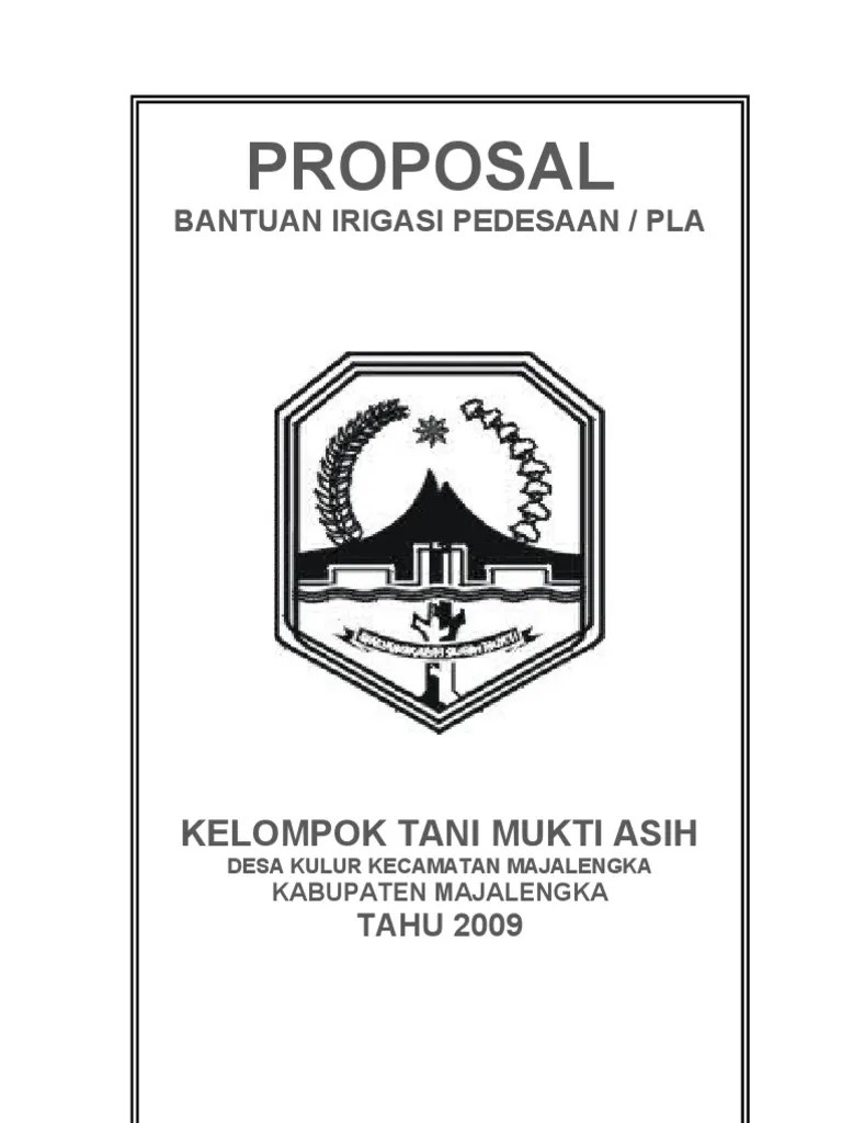 Dilihat dari segi ekonomi individual tentu saja … Proposal Bantuan Kelompok Tani Pdf