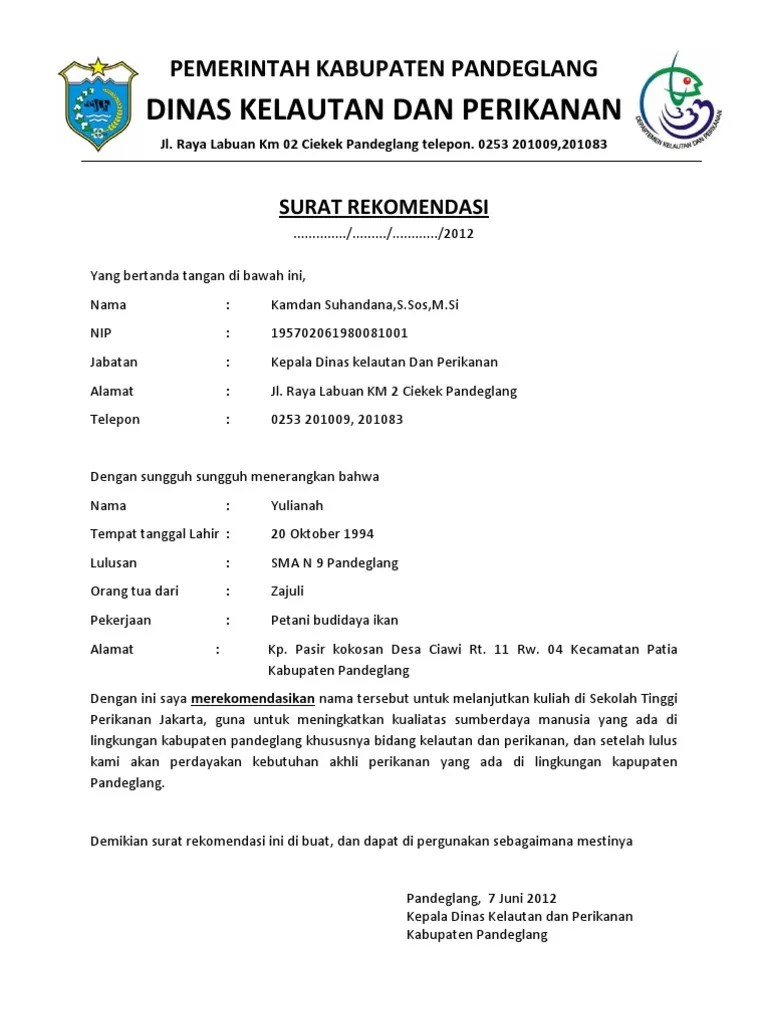 Seperti membangun hubungan di lingkungan rumah, sekolah, maupun lingkungan tempat . Contoh Surat Permohonan Izin Usaha Perikanan | Contoh