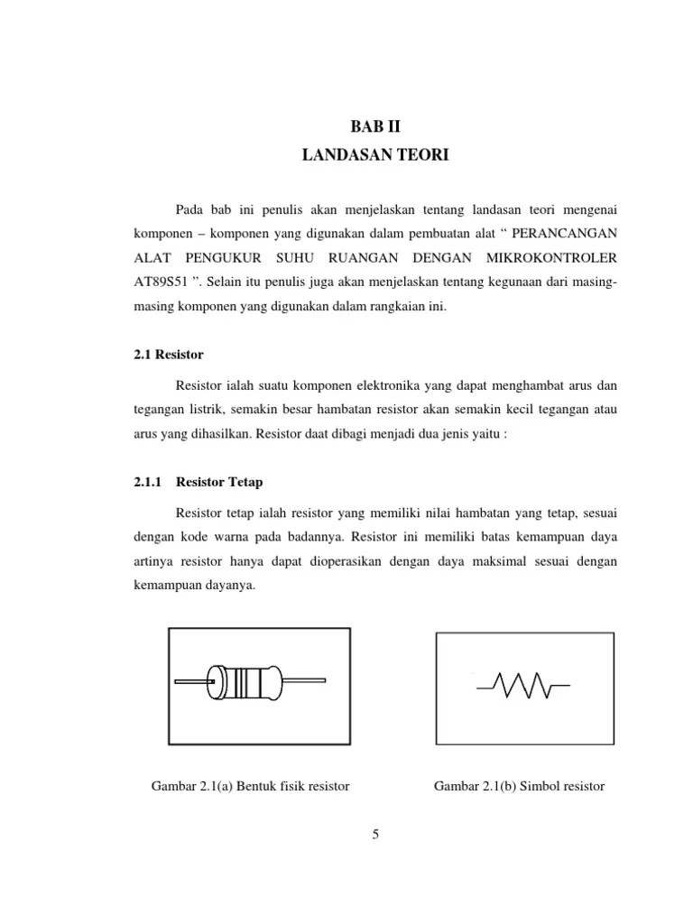 Definisi Semua Komponen Elektronika PDF | PDF